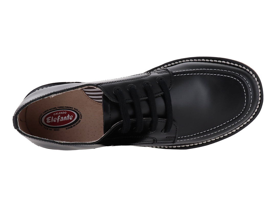 Zapatos Escolares Elefante Negros para Niña