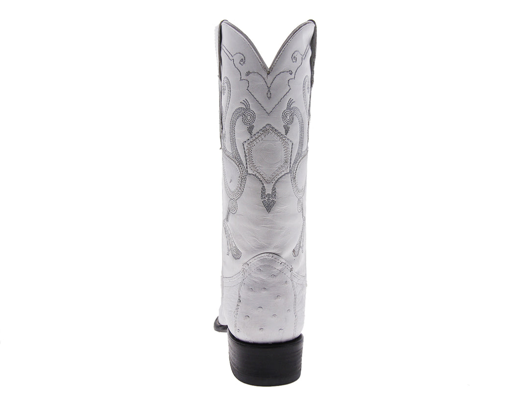 Botas Vaqueras Cuadra Blanco Hombre