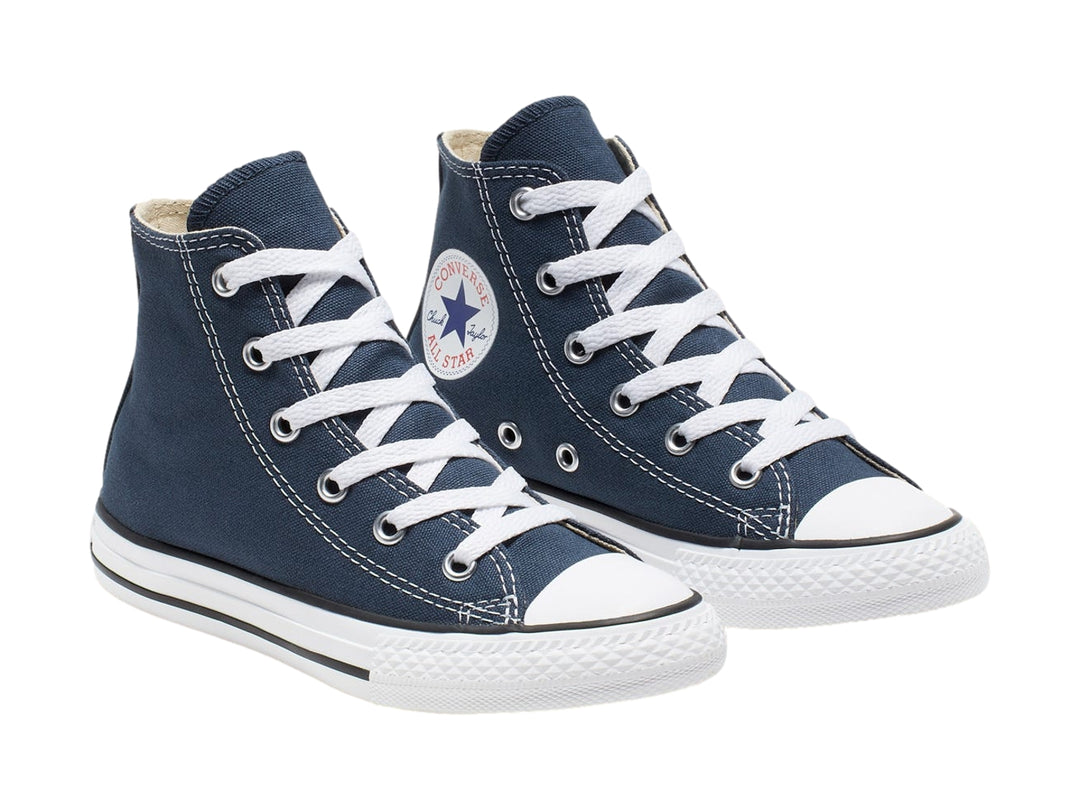 Tenis Converse Basic Hi Azul Marino para Niño