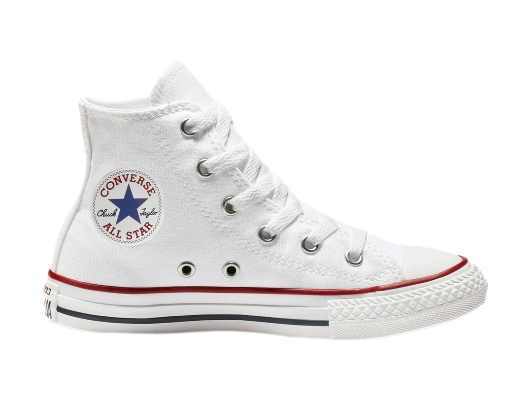 Tenis Converse Basic Hi Blancos para Niño