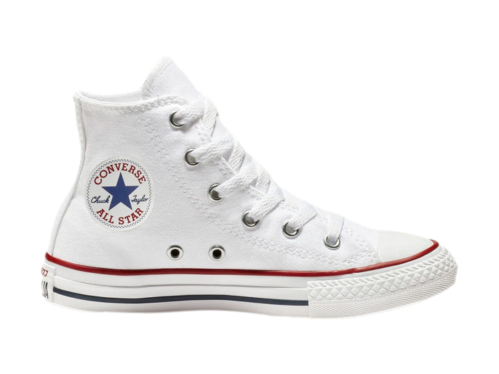 Tenis Converse Basic Hi Blancos para Niño