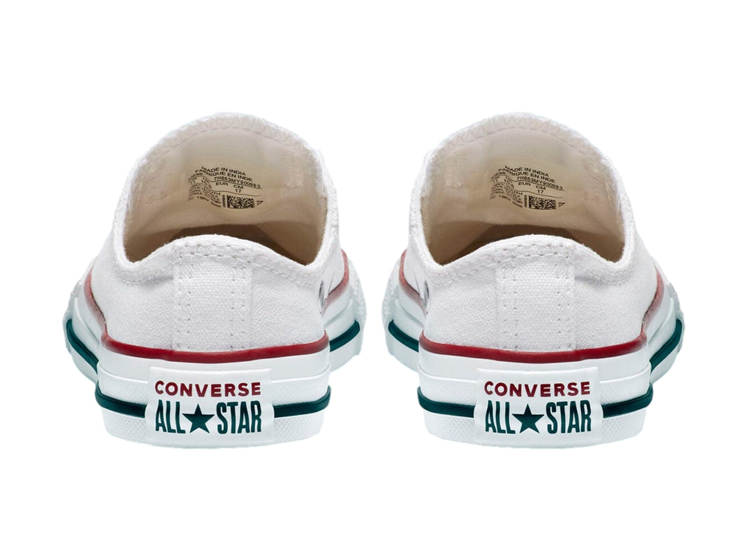 Tenis Converse Basic para Niño Color Blanco