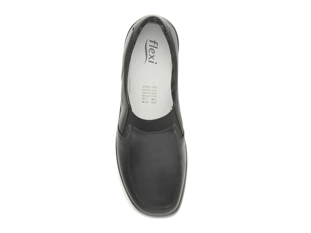 Zapatos Planos Flexi Negros para Mujer