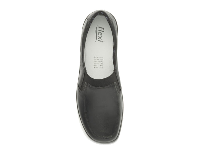 Zapatos Planos Flexi Negros para Mujer