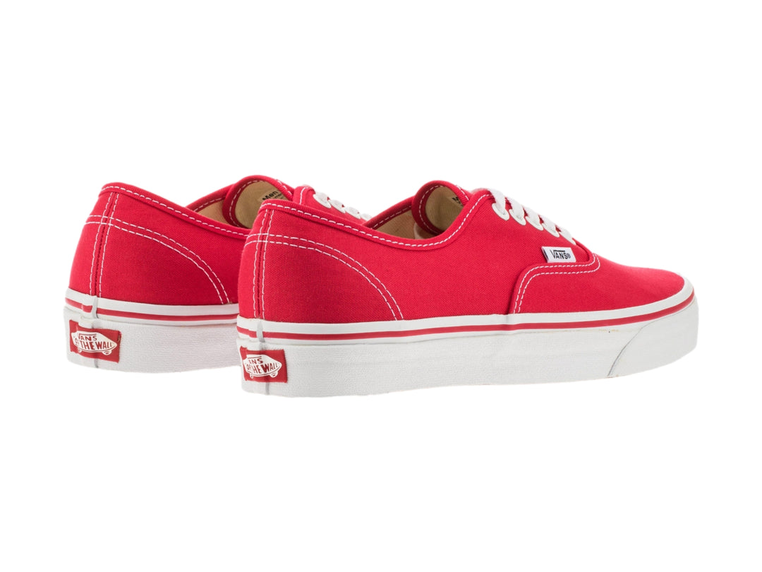 Tenis Vans Authentic Classics Color Rojo