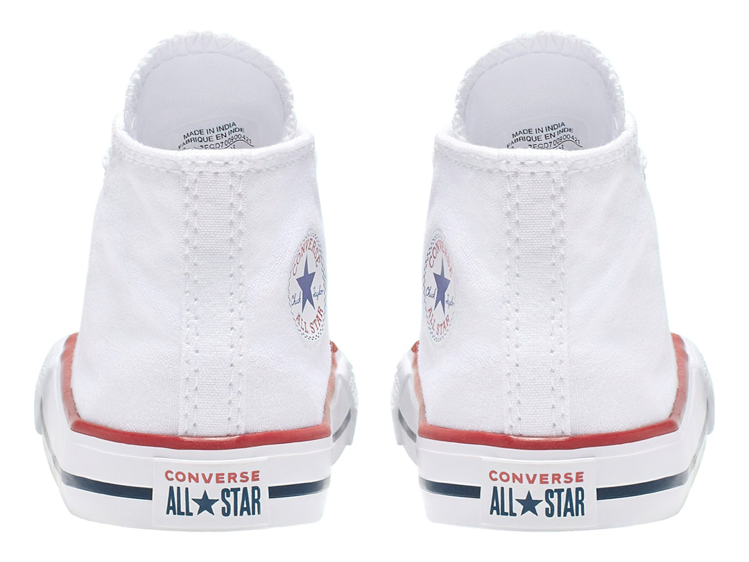 Tenis Converse Basic Hi Blancos para Niño