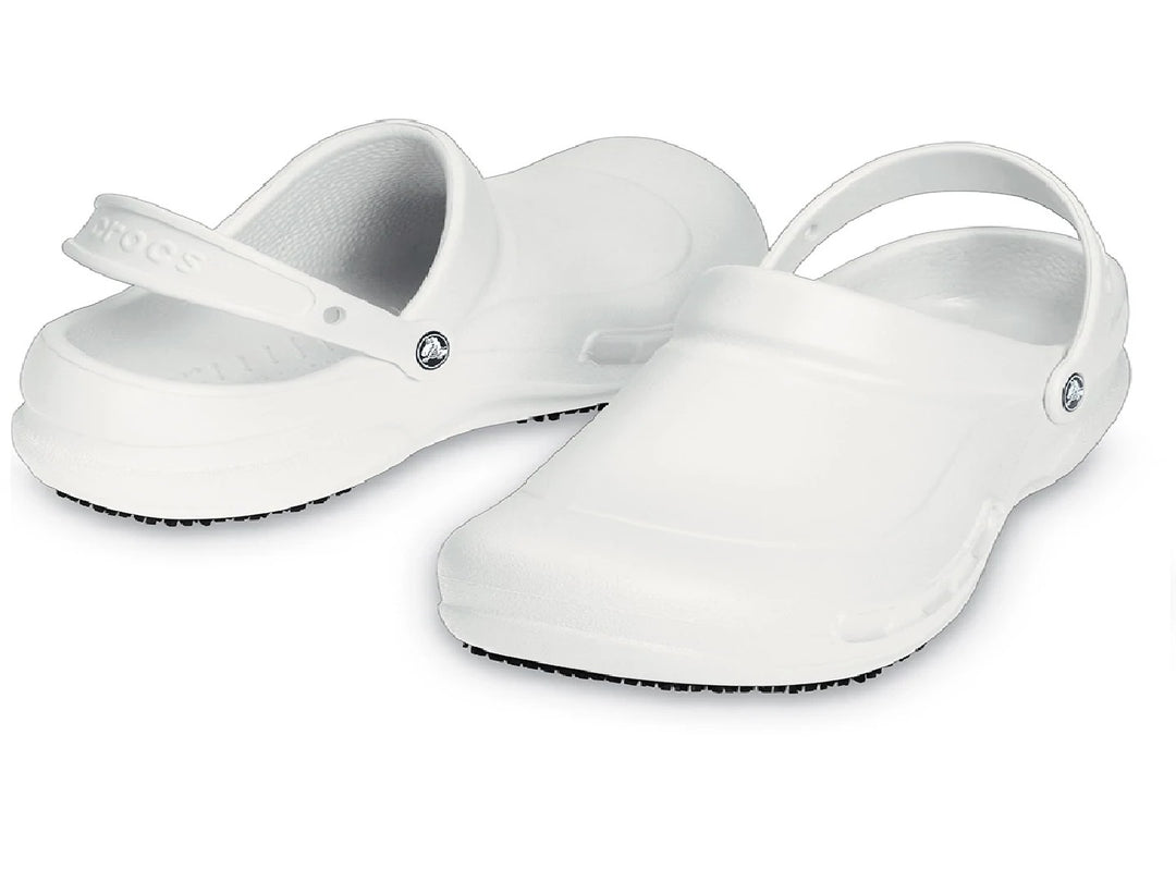 Zuecos Crocs Bistro Blancos para Hombre