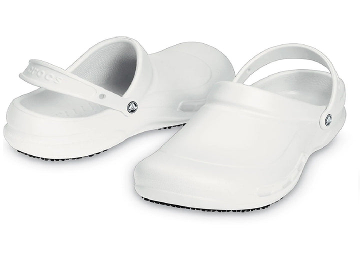 Zuecos Crocs Bistro Blancos para Hombre