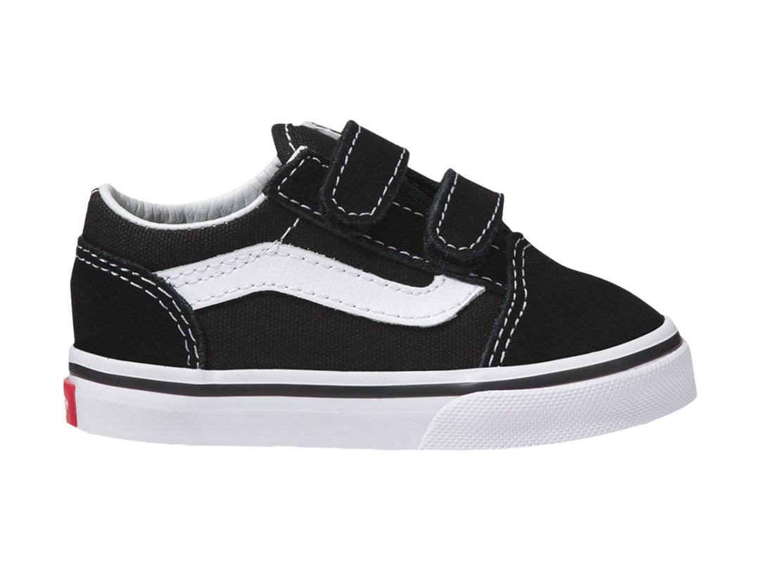 Tenis Vans Old Skool V Negros para Niño