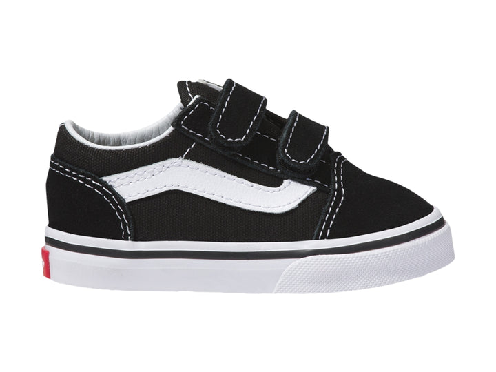 Tenis Vans Old Skool V Negros para Niño
