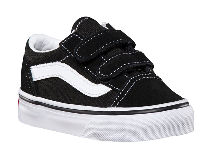 Tenis Vans Old Skool V Negros para Niño