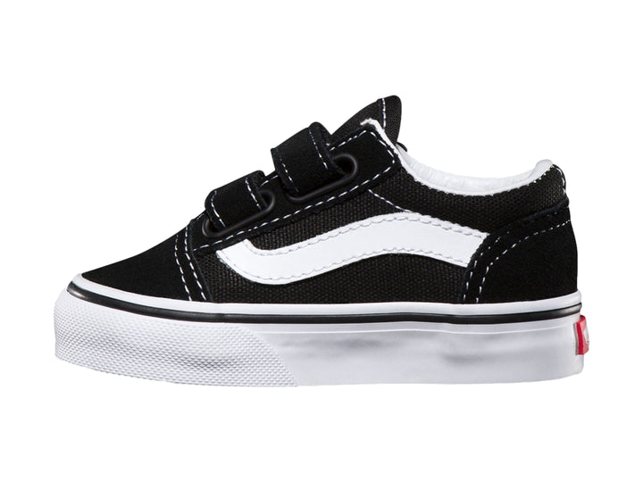 Tenis Vans Old Skool V Negros para Niño