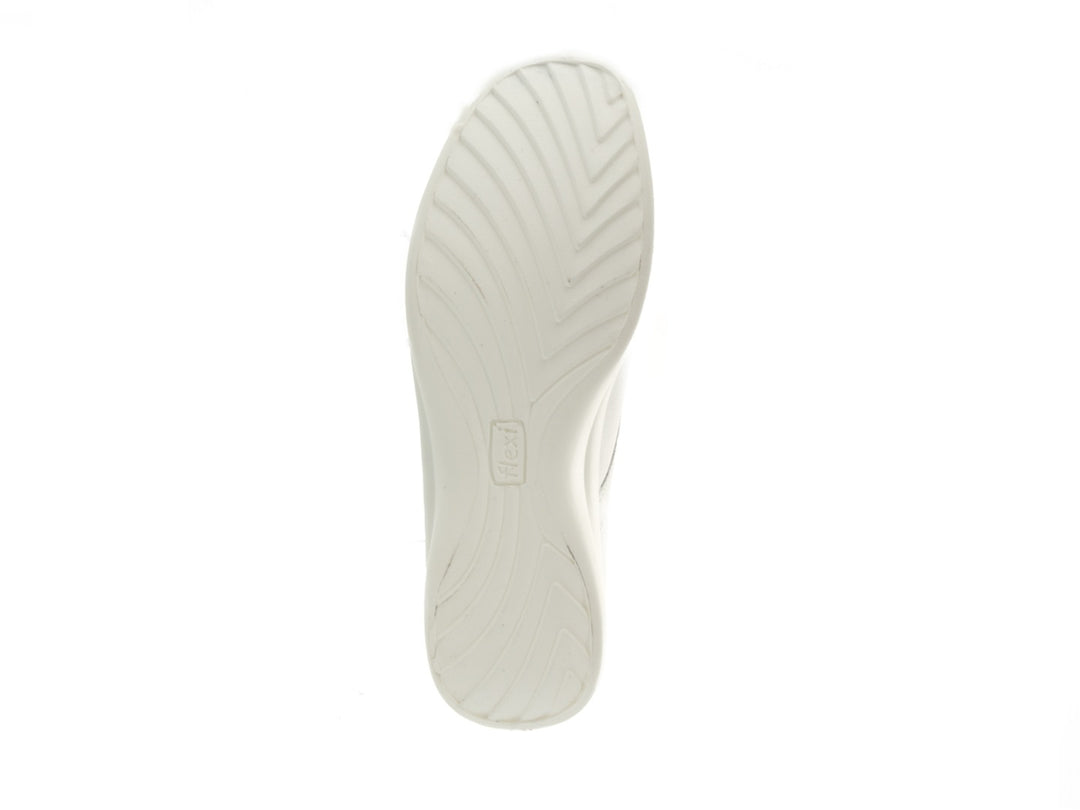 Zapatos Planos Flexi Blancos para Mujer