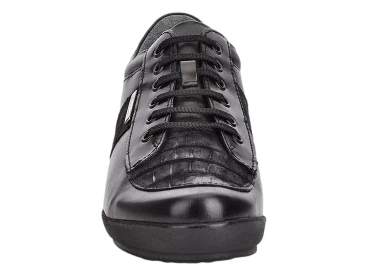 Zapatos Cuadra Negro Piel Niloticus Hombre
