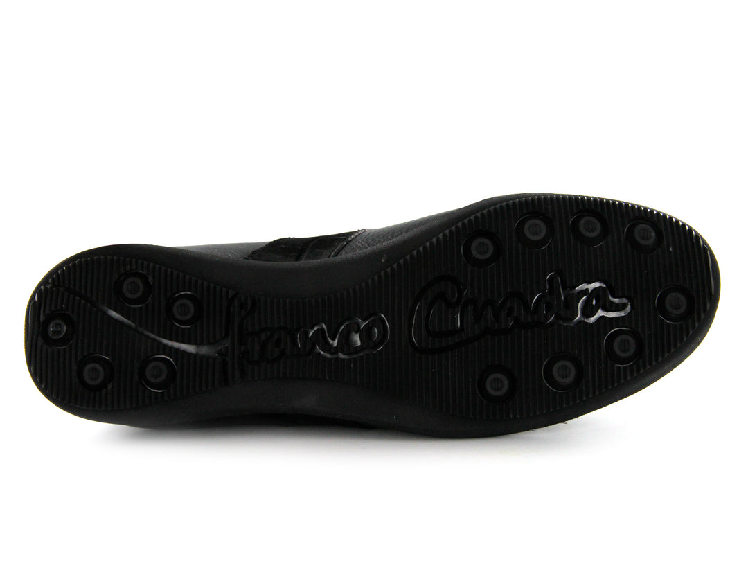 Zapatos Cuadra Negro Piel Niloticus Hombre