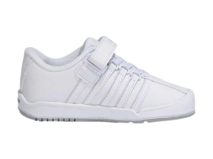 Tenis K-Swiss Ontare VLC para Niño Color Blanco y Gris