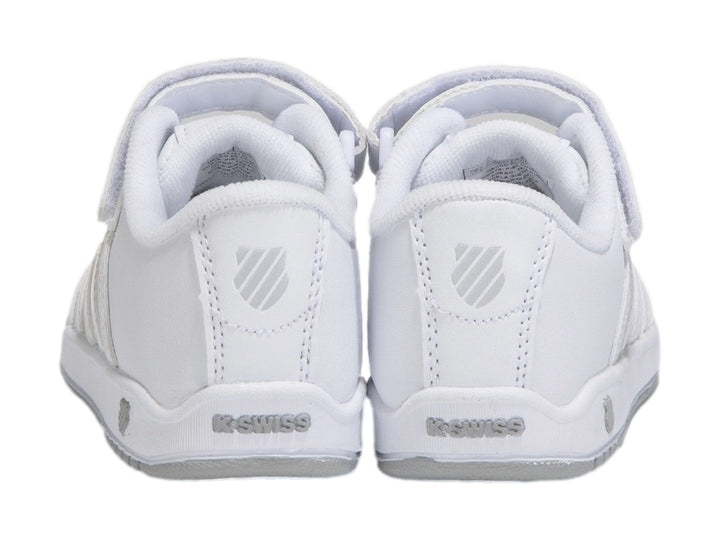 Tenis K-Swiss Ontare VLC para Niño Color Blanco y Gris
