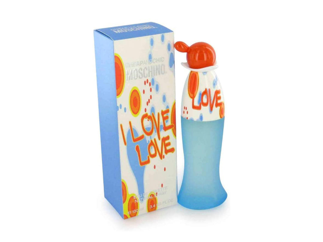 Perfume Moschino I Love Love EDT Azul 100ml