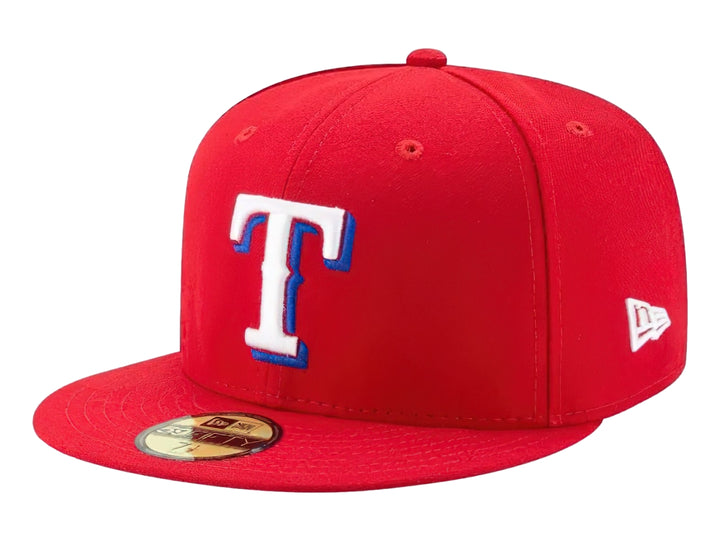 Gorra New Era Texas Rangers MLB Rojo y Blanco