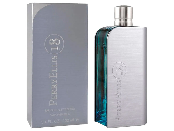 Perfume Perry Ellis Perry 18 para Hombre Plata 3.4 oz