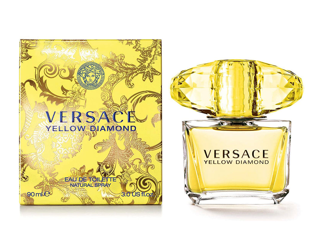 Perfume Versace Yellow Diamond Agua de Tocador Amarillo 3.0 oz
