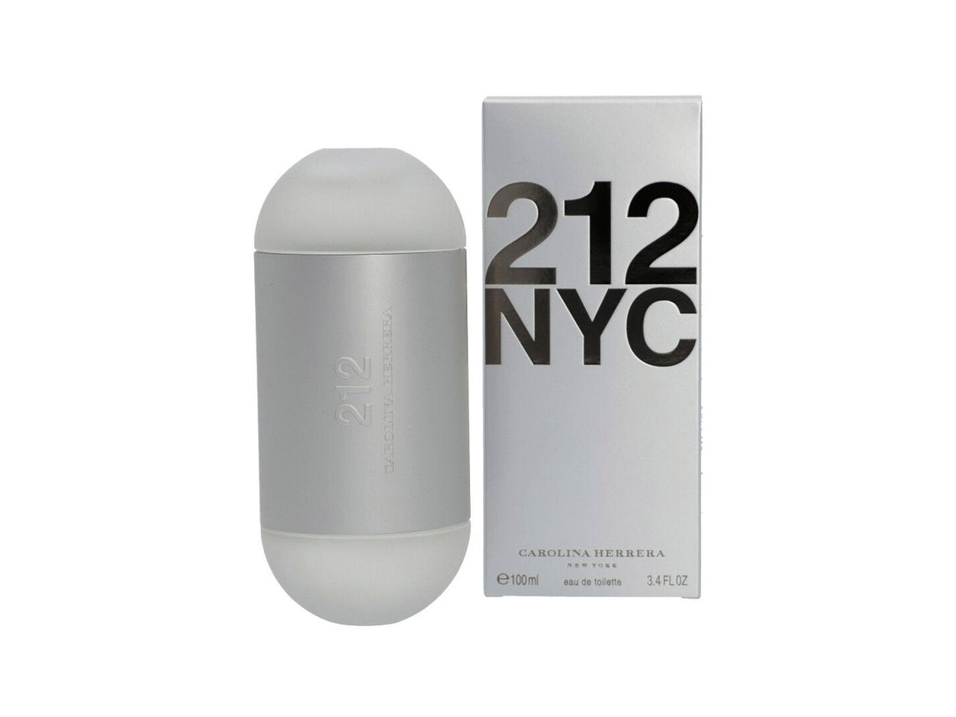 Perfume Carolina Herrera NYC 212 Woman Plata 100ml