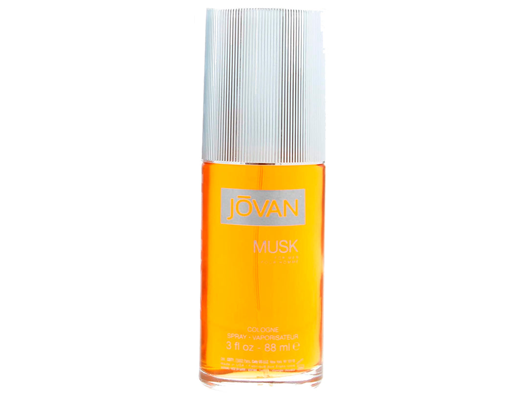 Colonia Jovan Musk para Hombre 3.0 oz Naranja