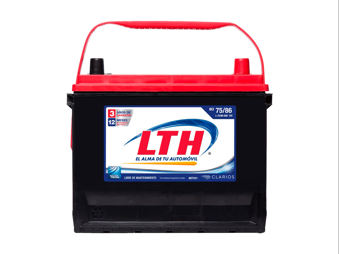 Batería para Automóvil LTH L-75/86-650 de 12V