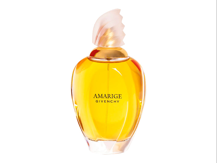 Perfume Givenchy Amarige 3.3 oz Rojo y Dorado