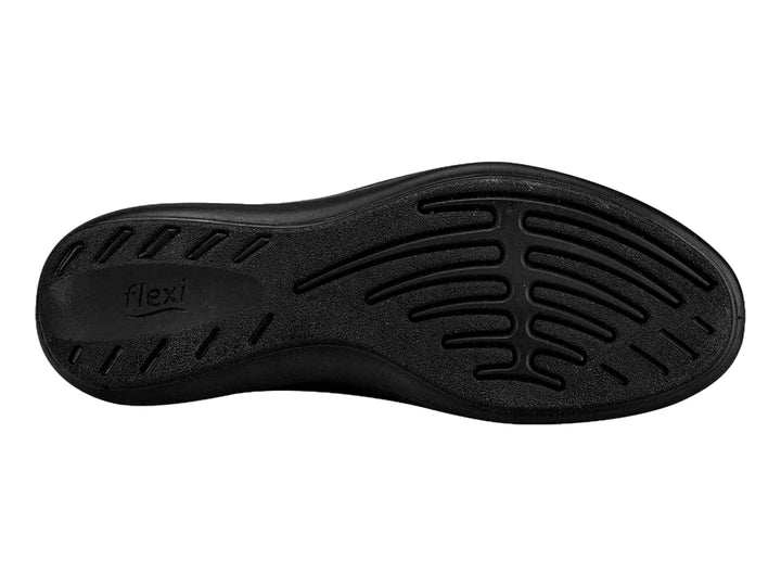 Zapatos Planos Flexi Negros para Mujer