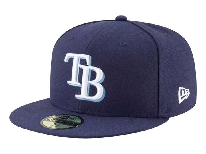 Gorra New Era Tampa Bay Rays Azul Marino y Blanco