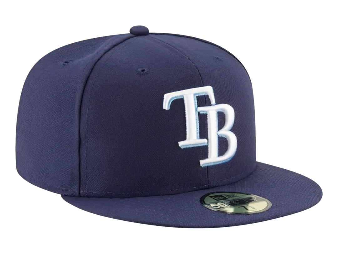 Gorra New Era Tampa Bay Rays Azul Marino y Blanco