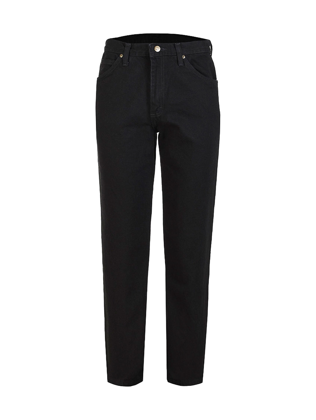 Pantalones jeans LEE para hombre en color negro, corte recto.