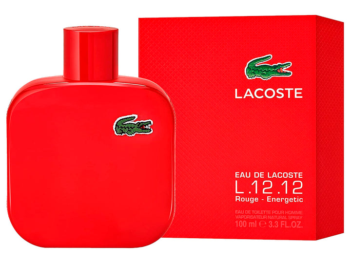 Perfume Lacoste Rouge Hombre Rojo 100ml