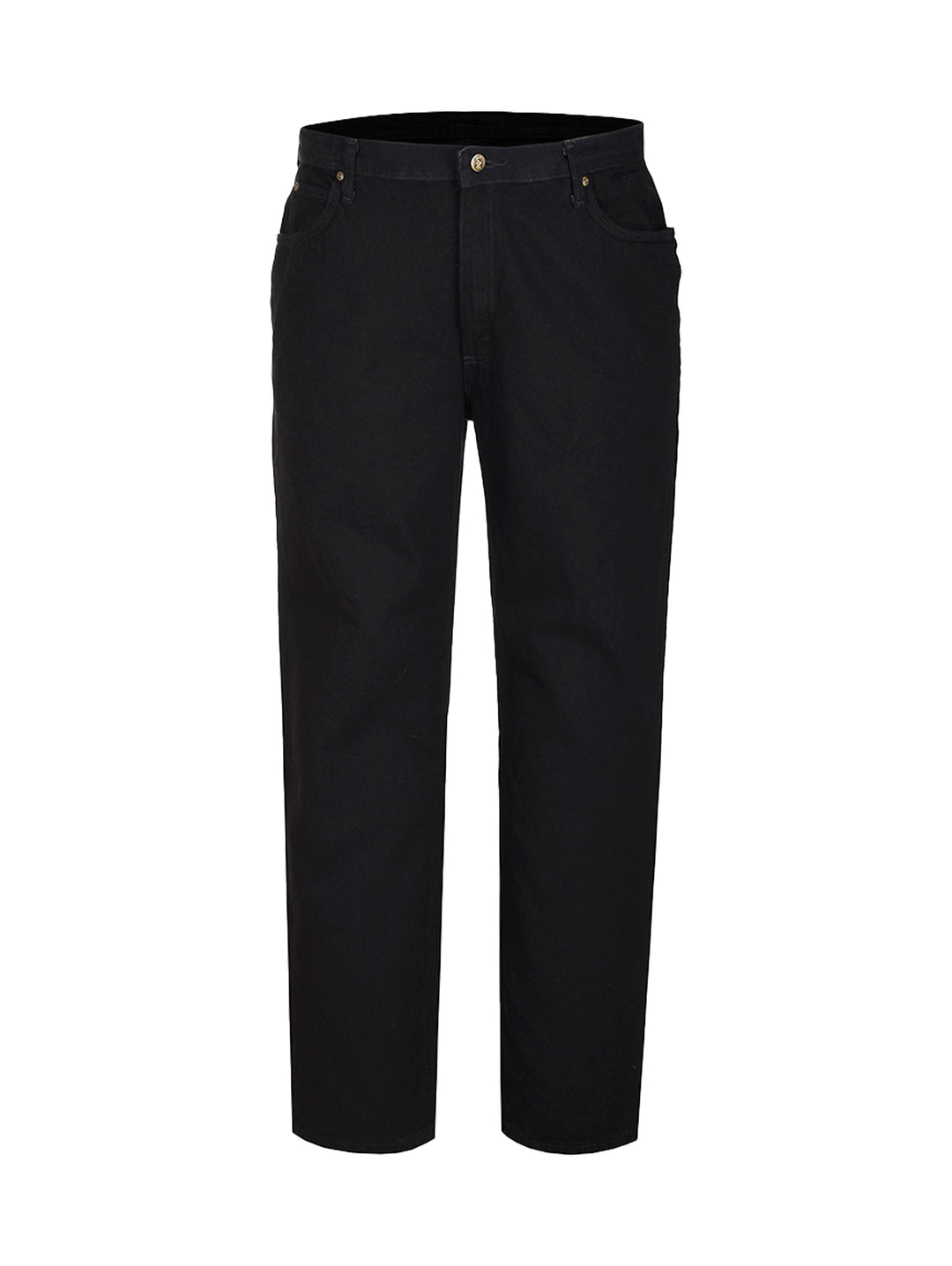 Pantalones jeans Lee para hombre en color negro, corte recto y estilo casual.