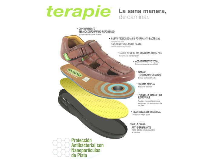 Par de sandalias color tinto con suela negra y cierres de velcro para niño.
