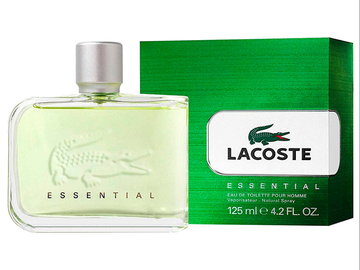 Perfume Lacoste Essential para Hombre Verde 4.2 oz