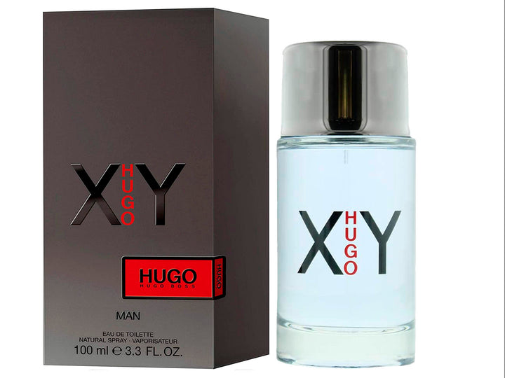 Perfume Hugo Boss XY Eau de Toilette 100ml Negro