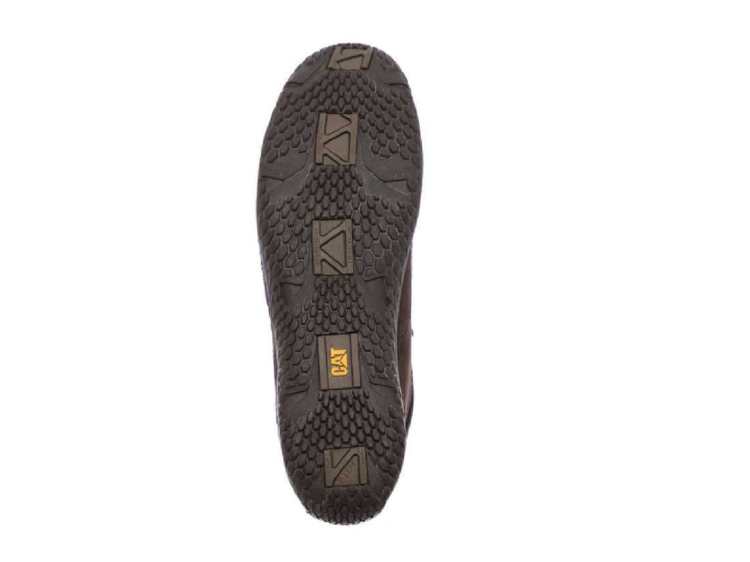 Botas Caterpillar Cognizant para hombre en color chocolate con cordones y suela robusta.