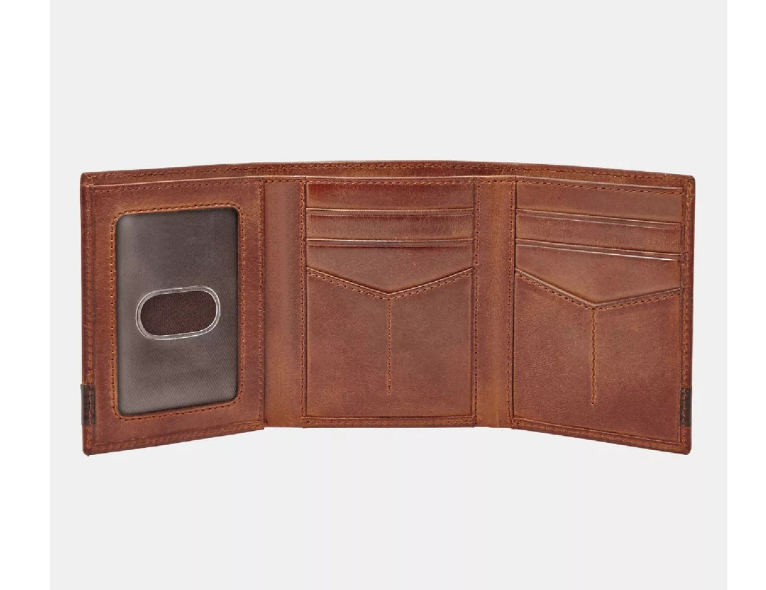 Cartera Fossil de Cuero Color Café