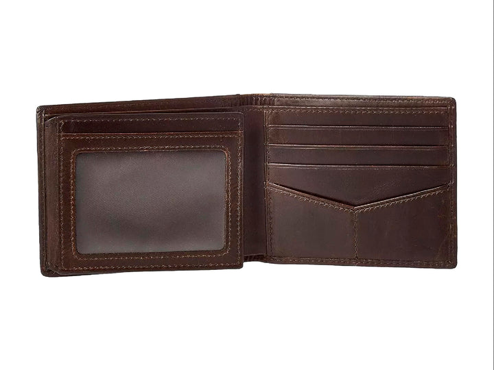 Cartera Fossil de Cuero Color Café