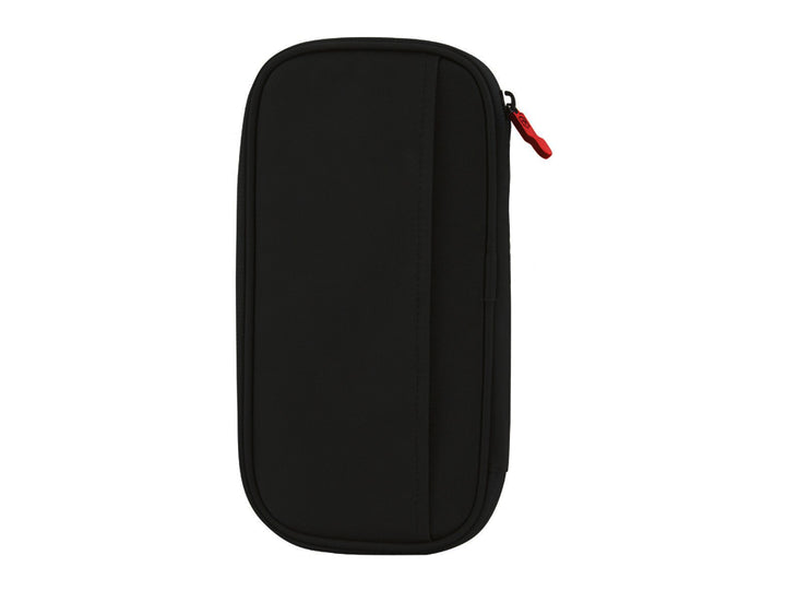 Organizador de documentos Victorinox en color negro con bordes redondeados y cierre.