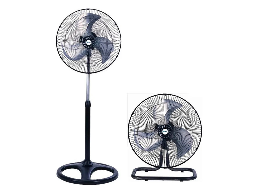 Ventilador Myair 2 en 1 Negro de 18 pulgadas