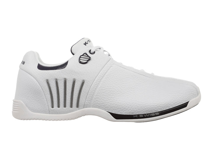 Tenis K-Swiss Montrau Blanco y Azul Marino para Hombre