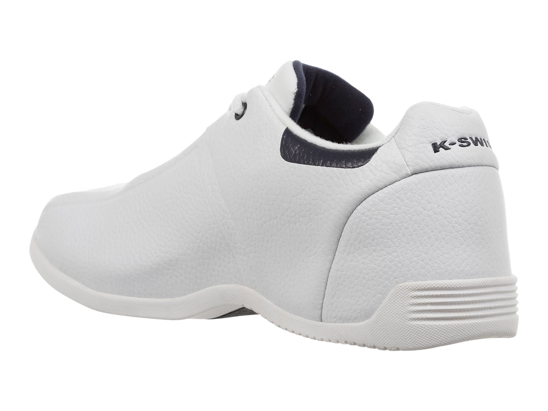 Tenis K-Swiss Montrau Blanco y Azul Marino para Hombre