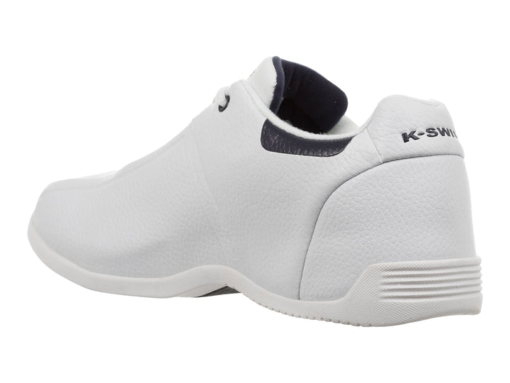 Tenis K-Swiss Montrau Blanco y Azul Marino para Hombre