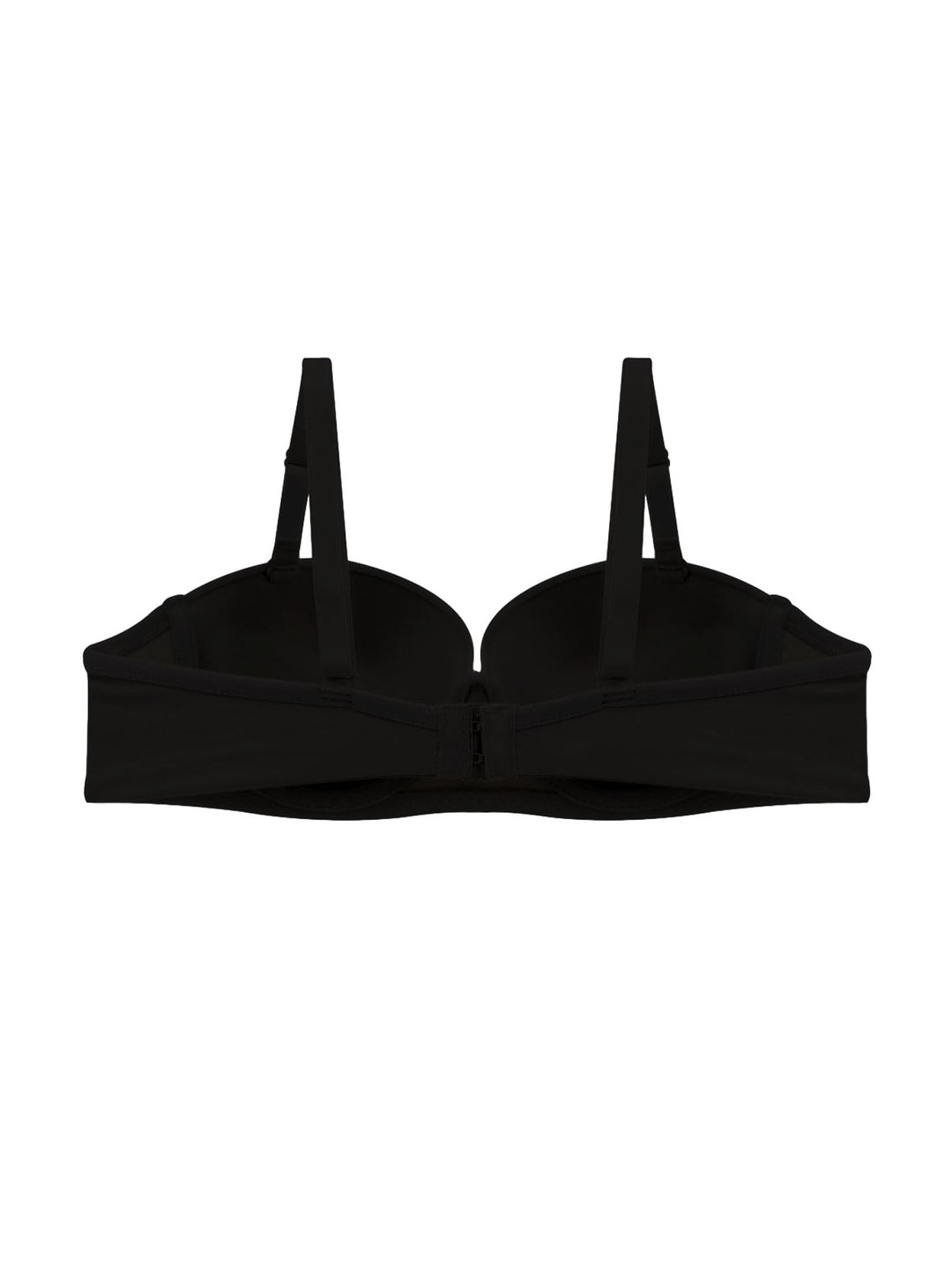Brasier color negro para mujer con tirantes.