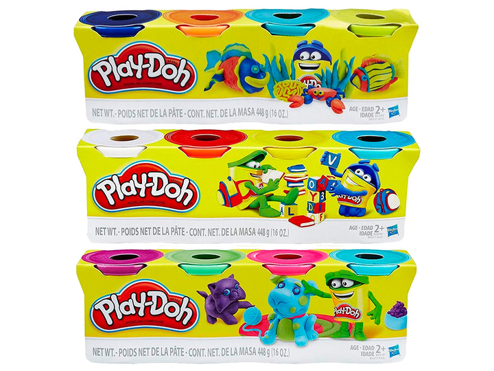 Plastilina Hasbro Play-Doh Pack de 4 Colores Varios