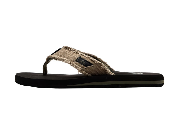 Sandalias Quiksilver Monkey Abyss Verde y Negro para Hombre