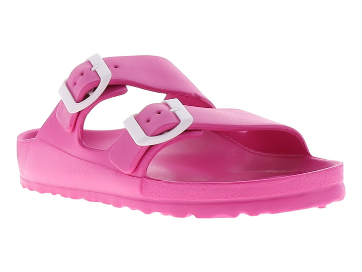 Sandalias Elega Coral y Blanco para Mujer